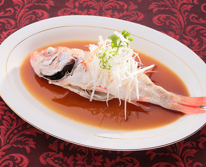 ノドグロの清蒸し